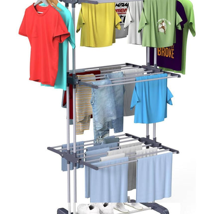 4 Tier Foldable Clothes Drying Rack