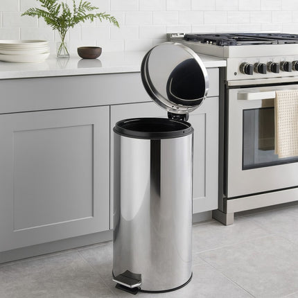 12L Stainless Steel Pedal Bin