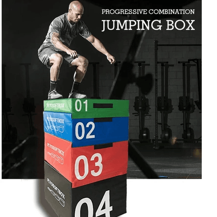 Soft Foam Plyometric Jump Box Set