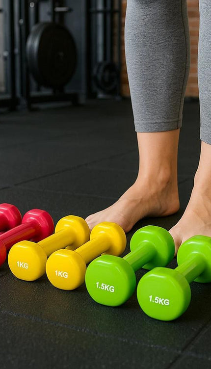 6KG Dumbbell Set with Carry Case – Home Workout Weights