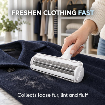 Pet Hair Remover Roller Self Cleaning Reusable Lint Brush Dog Cat Fur Cleaner for Sofa Carpet Clothes Car Seats Furniture