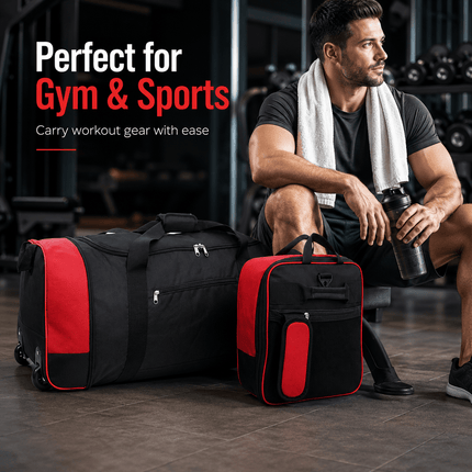 80L Rolling Duffle Bag