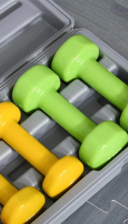 6KG Dumbbell Set with Carry Case – Home Workout Weights
