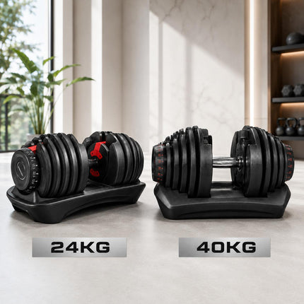 Adjustable Quick Dial Dumbbell – 24kg/40kg