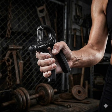 Hand Grip Strengthener 2 Pack Adjustable 5-60KG Forearm Wrist Exercise Trainer