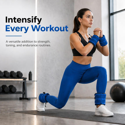 2-Piece Adjustable Ankle & Wrist Weights