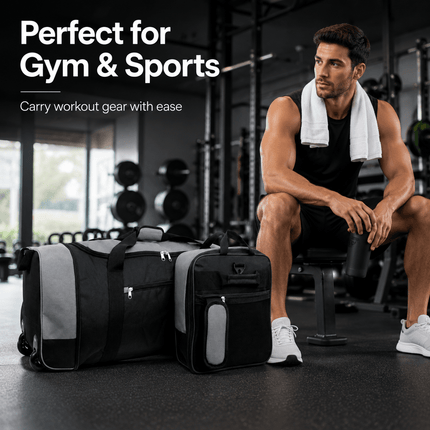 80L Rolling Duffle Bag