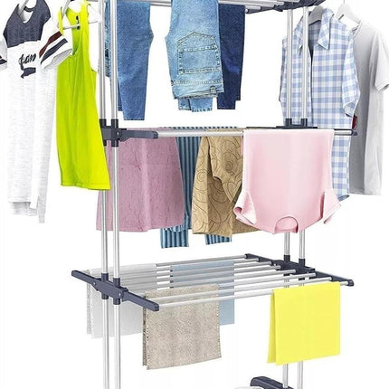 4 Tier Foldable Clothes Drying Rack