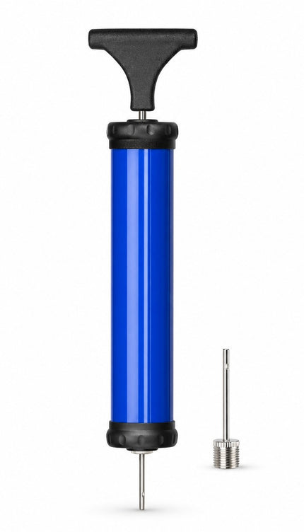 Portable Ball Pump Air Inflator with Needle Nozzle & Extension Hose, Manual Hand Pump for Football, Basketball, Sports Balls & Small Inflatables, Pack of 1