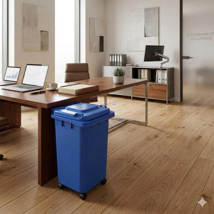 30L Recycling Bin – Lid & Wheels