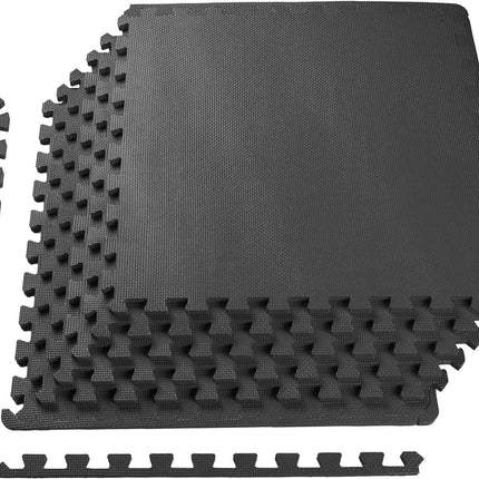 12 Pack Interlocking Gym Floor Mats