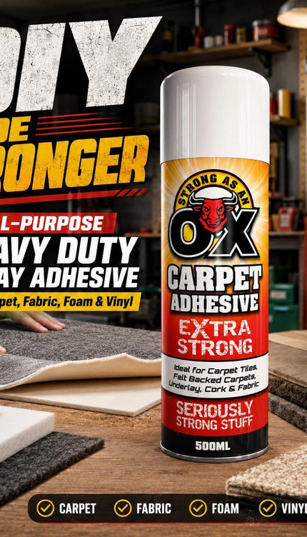 Heavy Duty Multi-Purpose Spray Adhesive – 500ml