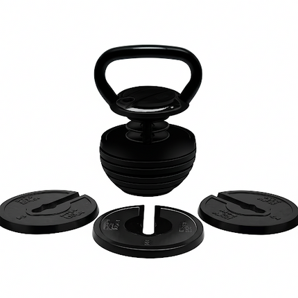 Adjustable Kettlebell Set 9kg-18kg Weight Lifting Gym Workout Fitness Exercise