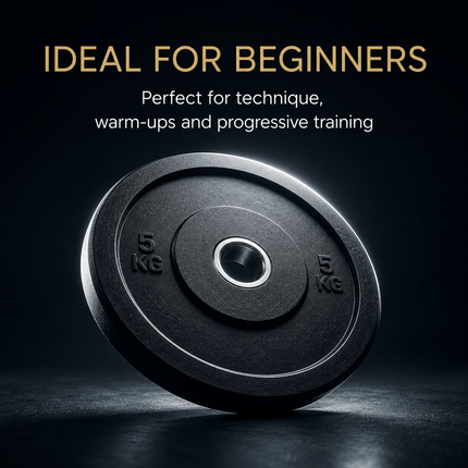 Rubber Weight Plates Barbell Discs Dumbbell Weights Strength Training Gym Lifting Plates for Home Workout