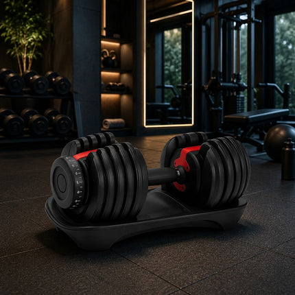 24kg Adjustable Quick Dial Dumbbell