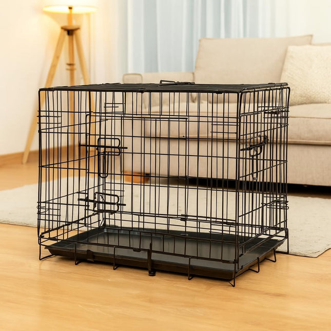 36" Metal Dog Crate with Single Door
