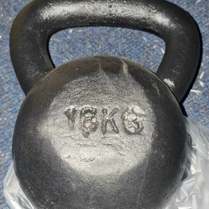 Cast Iron Kettlebell 4KG–20KG Strength Training Home Gym Fitness Weight Lifting