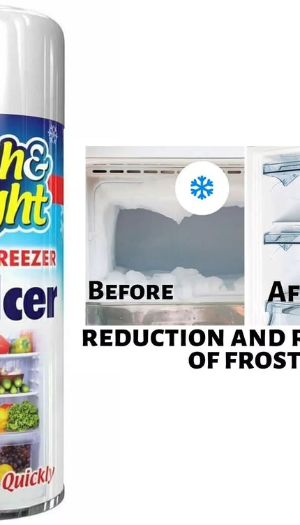 Fridge Freezer De Icer Spray Defrost Ice Quickly Anti Bacterial Deicer 200ml