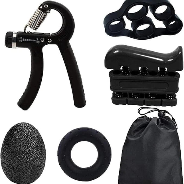 Hand Exerciser Grip Strengthener Set 5PCS Forearm & Wrist Workout Fitness