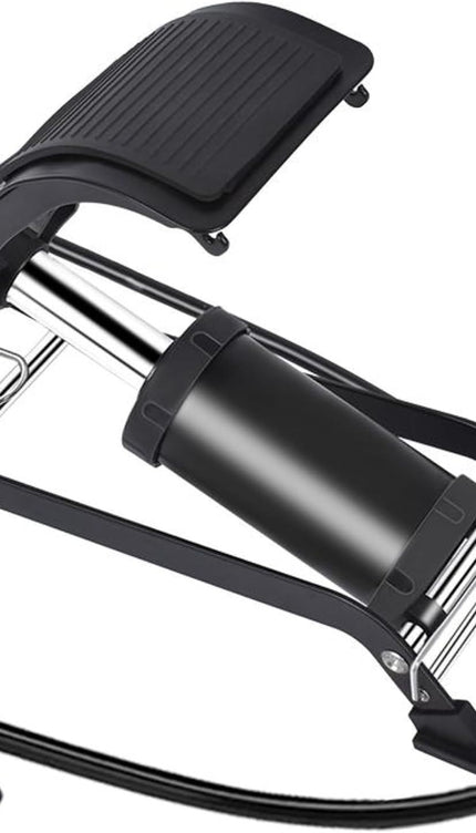 Bike Foot Pump Single Piston with Guage 120PSI Bicycle Universal Smart Valve