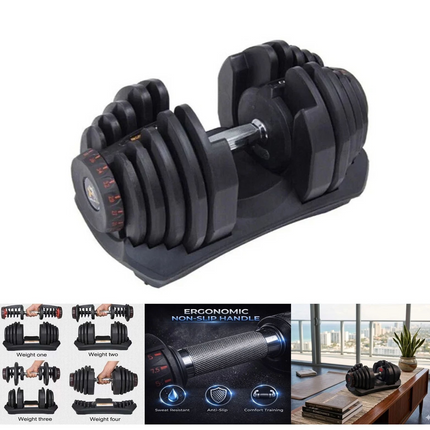 Adjustable Quick Dial Dumbbell