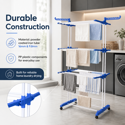 4 Tier Clothes Drying Rack
