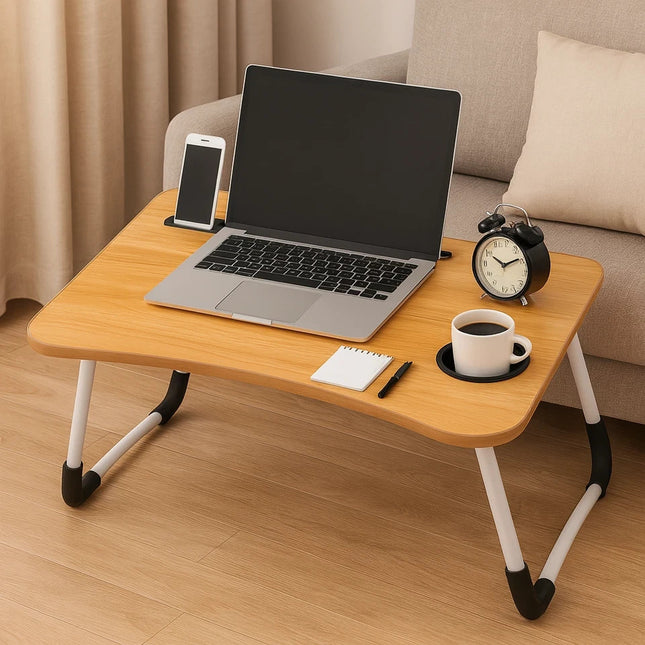 Laptop Table Bed Sofa Tray Stand Foldable Portable Lap Desk for Work and Dining