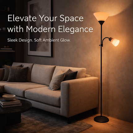 Adjustable Floor lamp For Living Room Bedside With Reading Modern Light Lamps