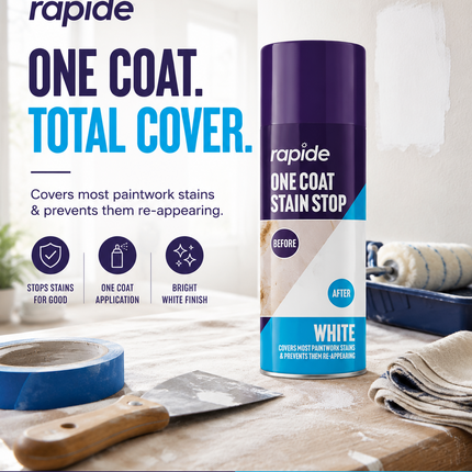 Stain Stop Spray 400ML White Damp Mould Blocker