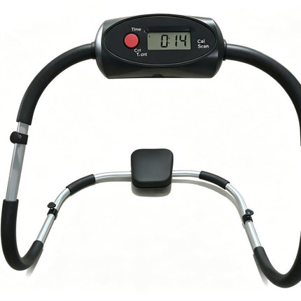 Ab Roller Sit Up Crunch Core Trainer With Padded Headrest Fitness Exercise Gym