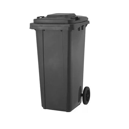 Outdoor Wheelie Bin Trash Can 100L/120L EN840 Large Rubbish Waste Dustbin