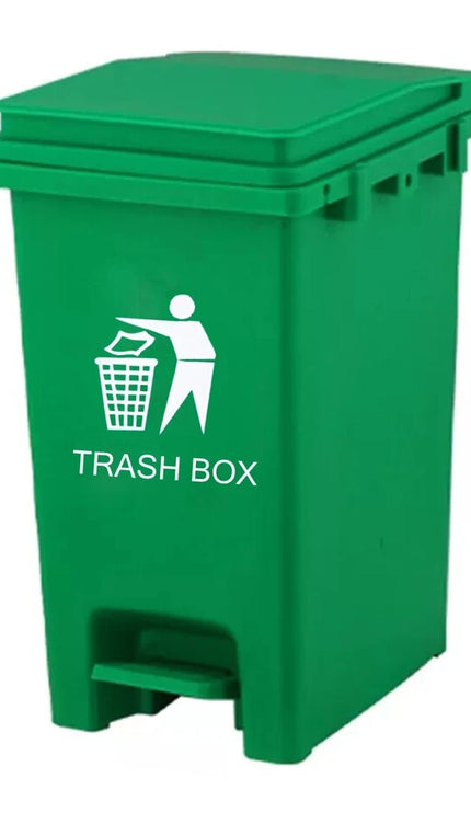 Slim Pedal Bin Recycling Waste Rubbish Dustbin Kitchen Bathroom Home Office Use