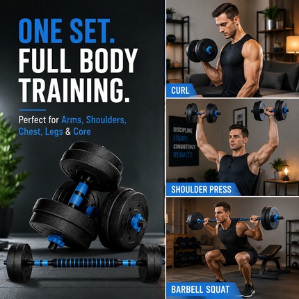 Adjustable Home Gym Weight Set