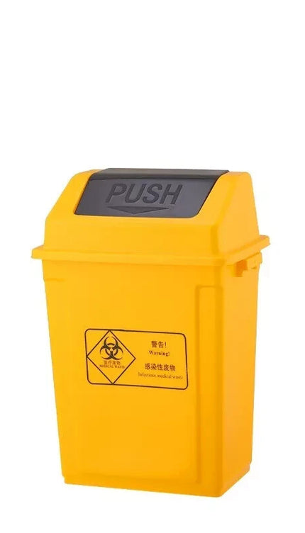 Large Swing Lid Recycling Bin for Kitchen & Home