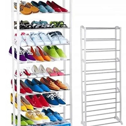 10 Tier Shoe Rack Organizer for 30 Pairs