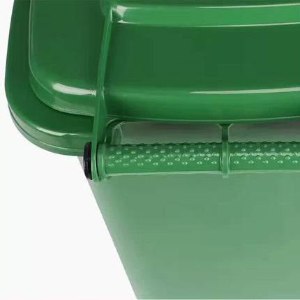 Recycling Wheelie Bin Dustbin Rubbish Waste Trash Kitchen Home Office 30L Green