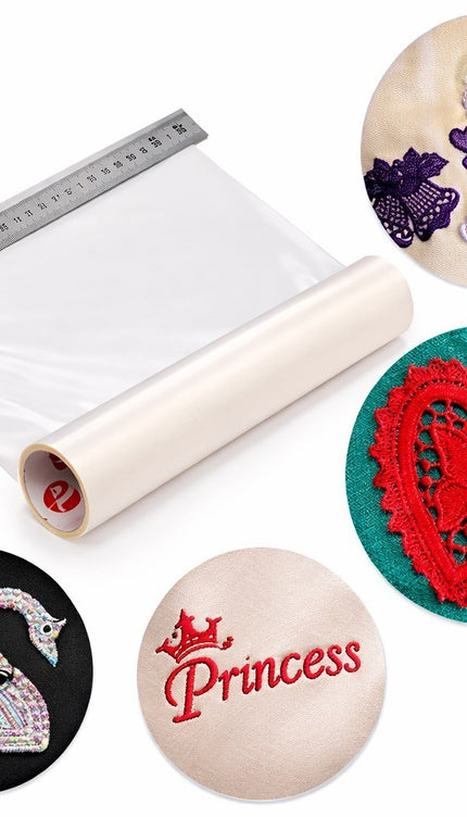 Embroidery Sewing Film Peel Away Water Soluble Backing Stabiliser 300m x 50cm