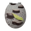 Wet Stones and Leaf Zen