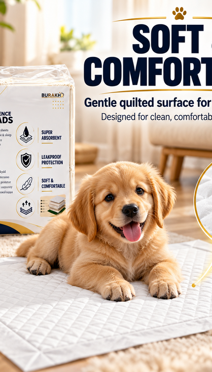 Puppy Training Pads 50/100 Pack Super Absorbent Leakproof Dog Toilet Pee Mats