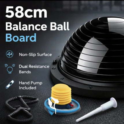 58cm Balance Ball Trainer Set