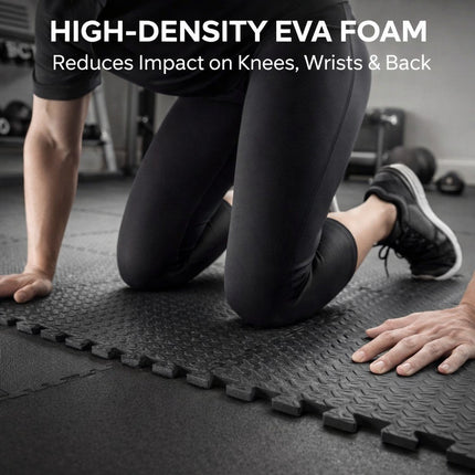 EVA Foam Gym Floor Mats Interlocking Tiles Soft Yoga Kids Play Hot Tub Spa Pads