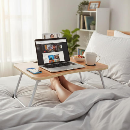 Laptop Table Bed Sofa Tray Stand Foldable Portable Lap Desk for Work and Dining