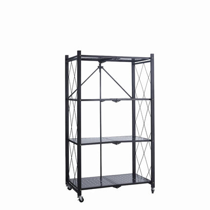 Folding Shelf Storage Portable Rack Shelves Garage Kitchen Warehouse Pantry Shed