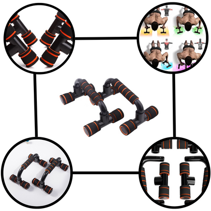 Push Up Bars Strength Training Workout Non-Slip Sturdy Structure Portable Stands