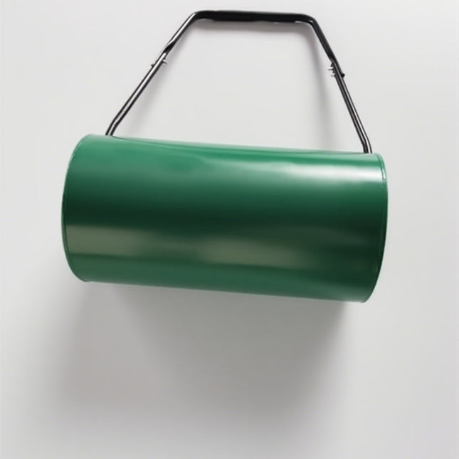 60L Garden Lawn Roller H Duty Water Sand Filled Steel Manual Push Rolling Drum