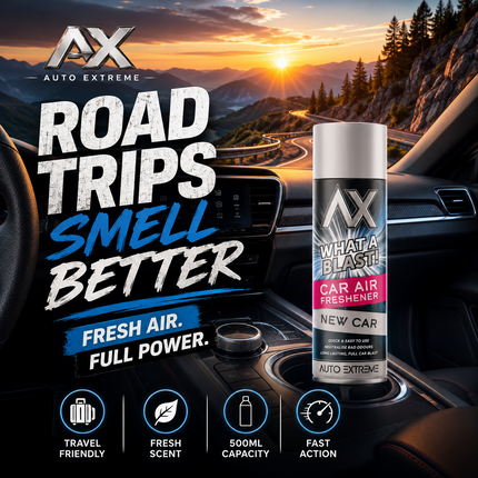 Rapide AX Car Air Freshener Spray WHAT A BLAST! Long Lasting Fragrance 500ml
