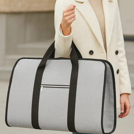 45L Duffel Bag Travel Holdall Large Foldable Suit Garment Carrier Bag + Strap