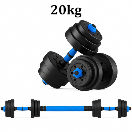 Adjustable Dumbbell & Barbell Set