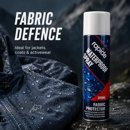 2x Waterproof Spray Fabric Protector Tent Shoes Clothing Treatment Renew 300ml