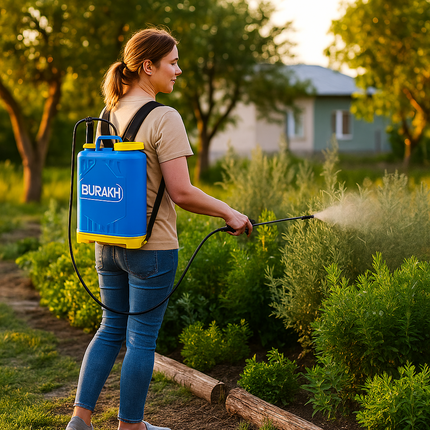 20/12L Knapsack Backpack Sprayer Manual High Pressure Pesticides Weed Killer